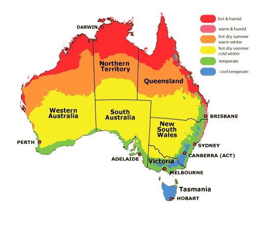 Mapa-de-los-climas-de-Australia